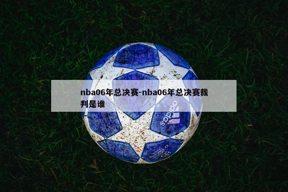 nba06年总决赛-nba06年总决赛裁判是谁
